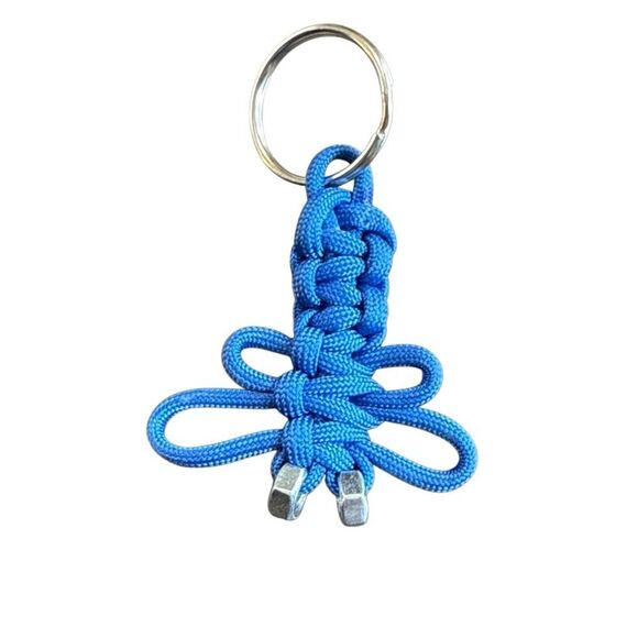 Handmade dragonfly Paracord Key Holder - Picture 3 of 7